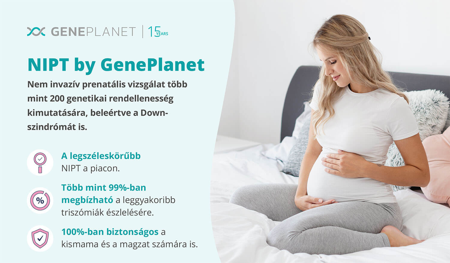 NIPT by GenePlanet - Magzati Genetikai Vizsgálat Dunaharaszti